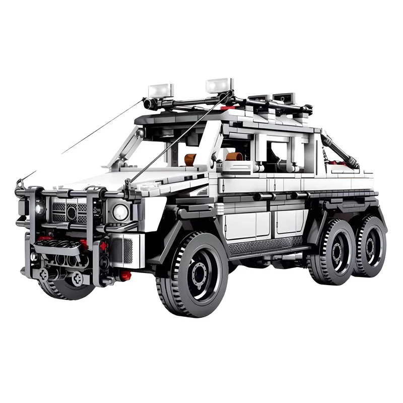 6X6 OFF ROADER | 858PCS Brick Car Model Kit