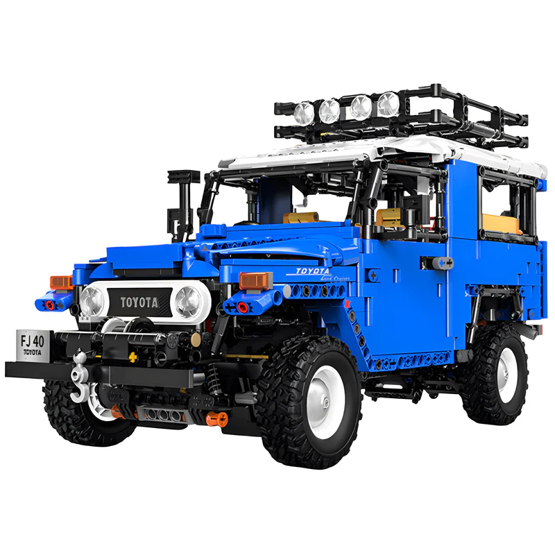 REMOTE CONTROLLED FJ40 LAND CRUISER | 2101PCS Building Block Car