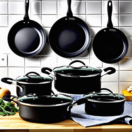 Batterie et Poêle de Cuisine