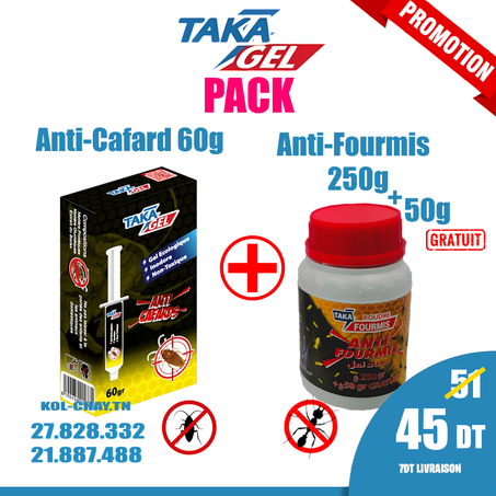 TAKAGEL PACK ANTI-NUISIBLE 2