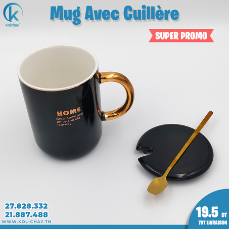 Mug avec Cuillèreì
