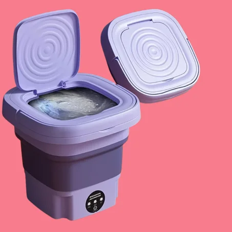 الغسالة القابلة للطي