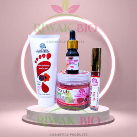 باك مورد القدمين والخدود