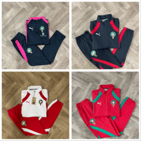 بدلات المنتخب المغربي