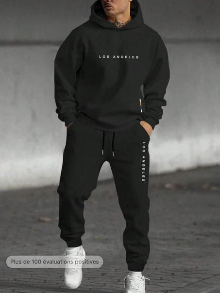 🔥 سويت سوت LOS ANGELES – ستايل شبابي | راحة + أناقة يومية