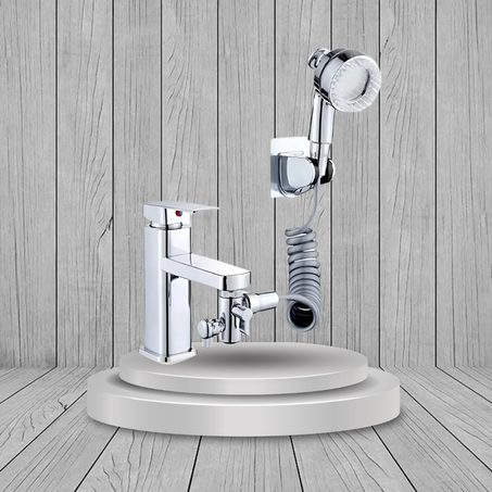 موسع صنبور الدش 3 في 1