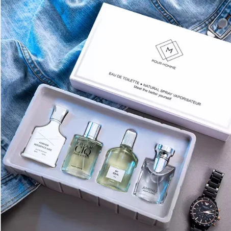 طقم عطور فاخرة في علبة أنيقة - 100 مل