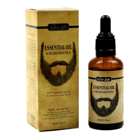 زيت نمو اللحية الطبيعي من مستخلص الأعشاب