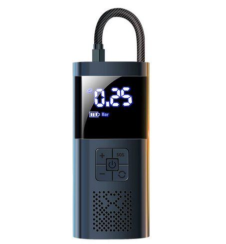 منفاخ كهربائي مع مقياس ضغط رقمي