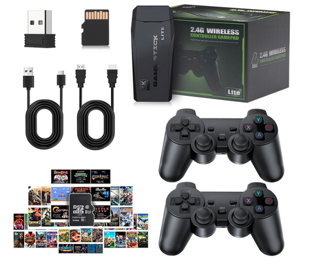 جهاز ألعاب HDMI 4K M8 لاسلكي عالي الدقة