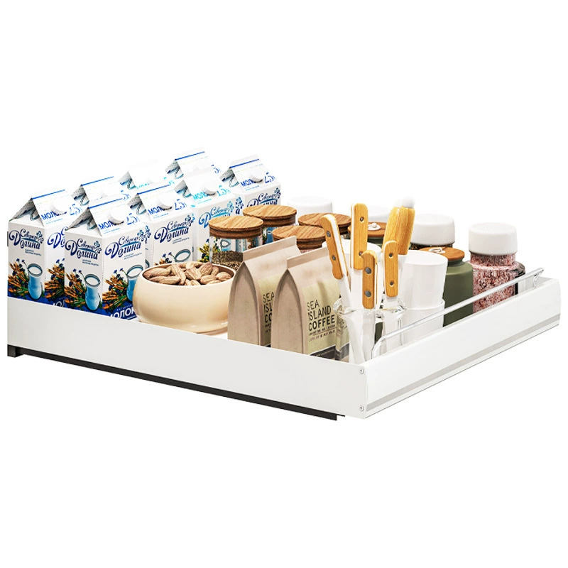 🧺 منظم أدراج وخزائن المطبخ القابل للسحب – ترتيب ذكي بدون فوضى