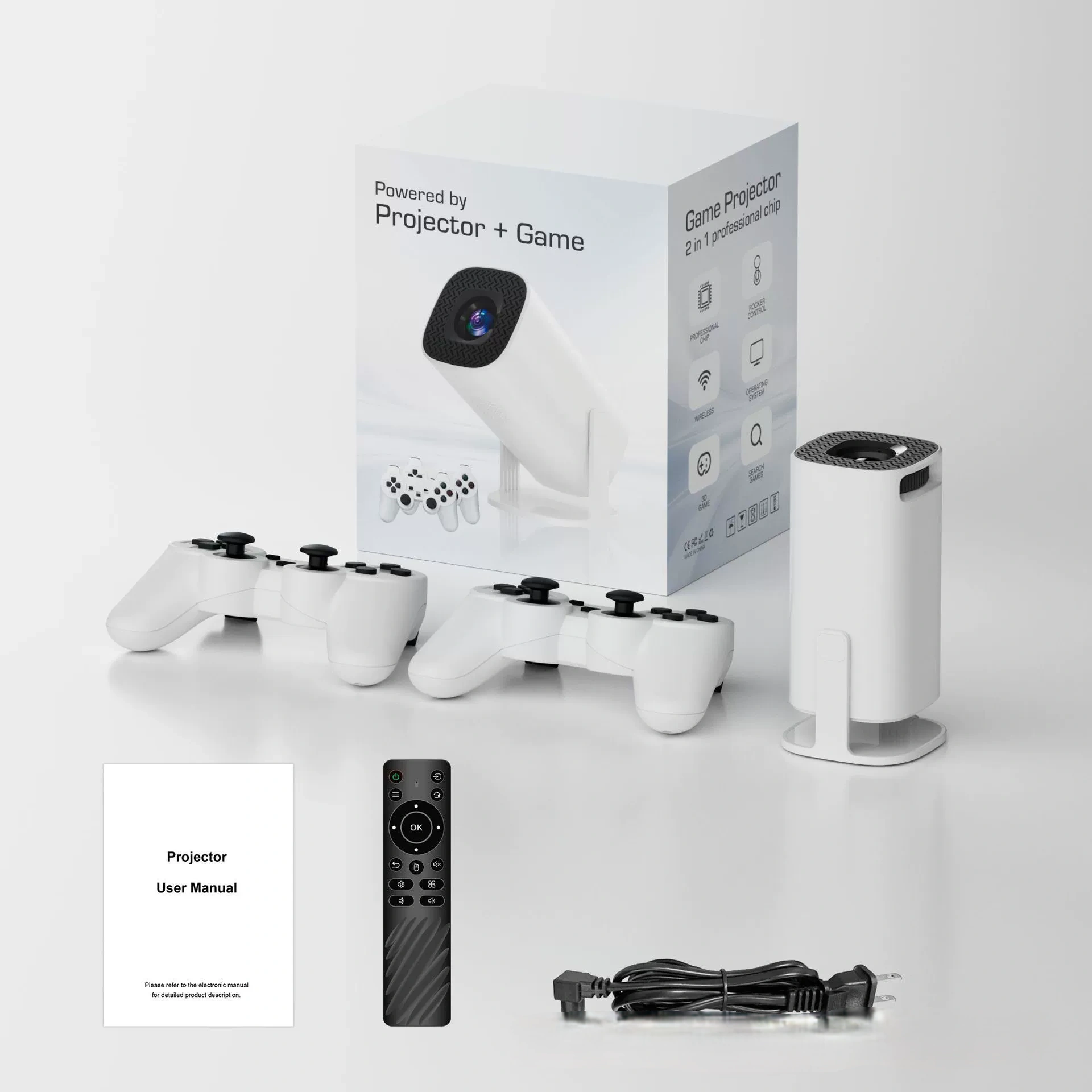 🎮 Game Projector  – سينما وألعاب في جهاز واحد📽️