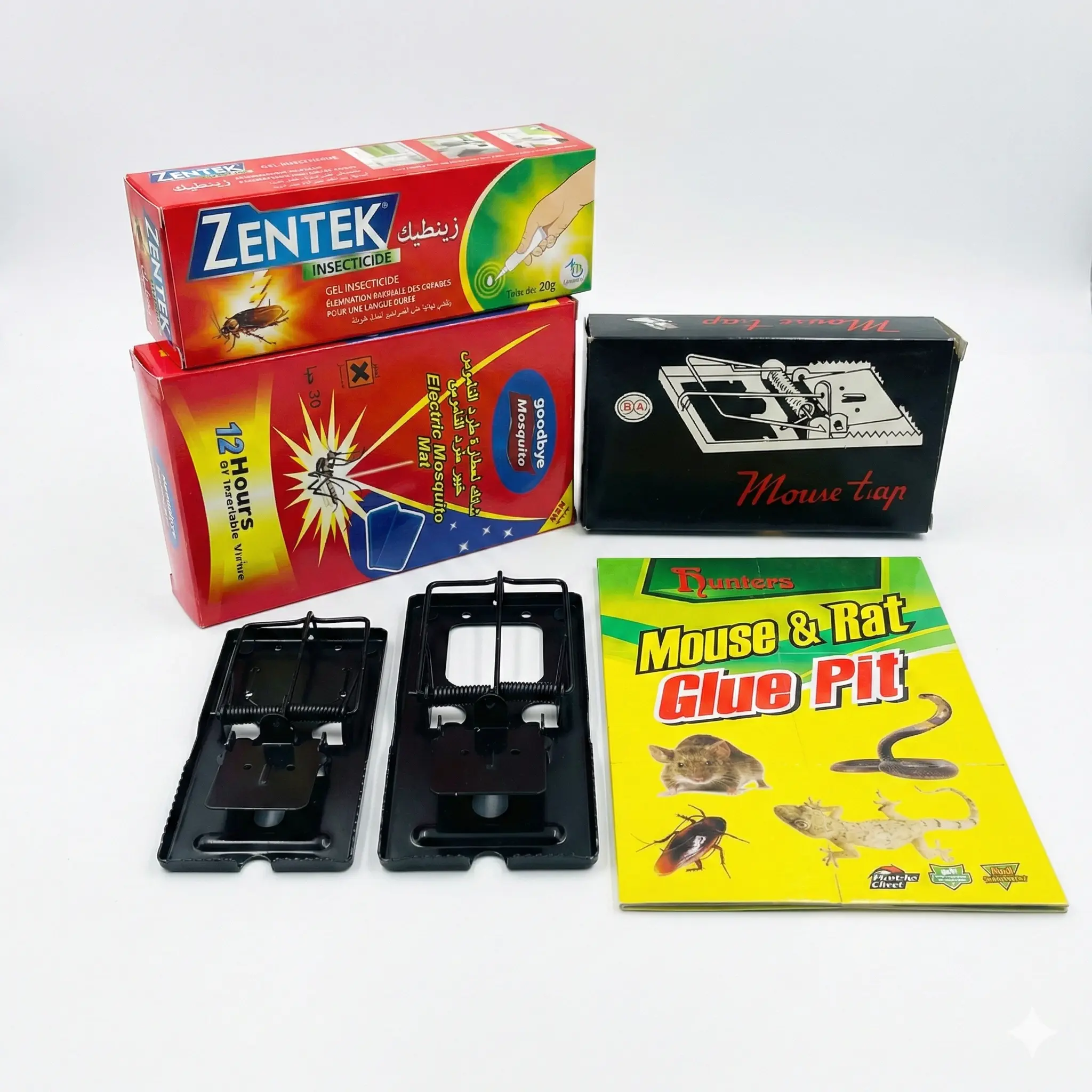 الباك الشامل للقضاء النهائي على سراق الزيت، الناموس، والفيران في الدار