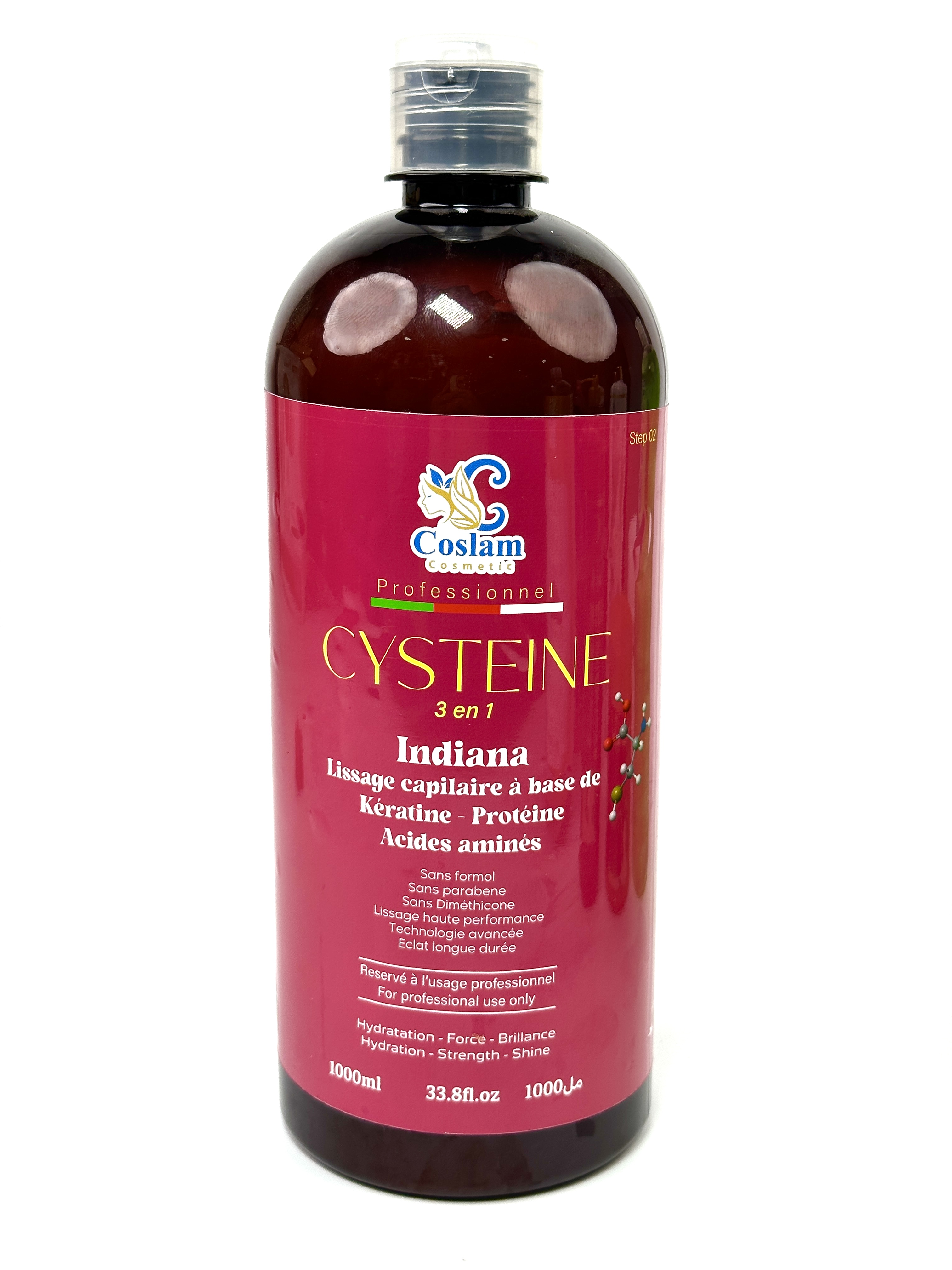 CYSTÉINE – Soin Lissant Professionnel 3 en 1