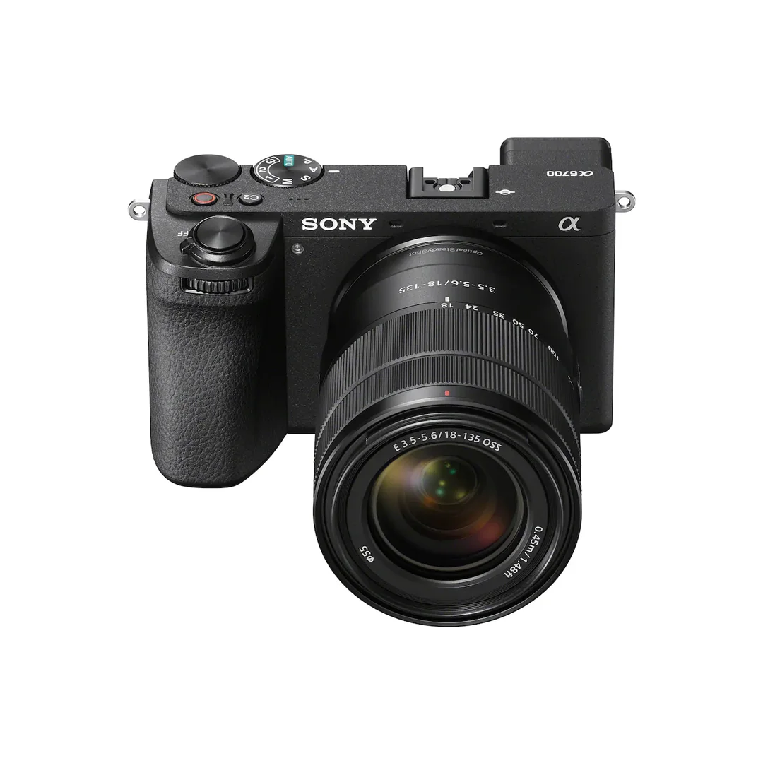 Sony Alpha a6700 26MP APS-C Camera with AI Autofocus and 18-135mm Lens