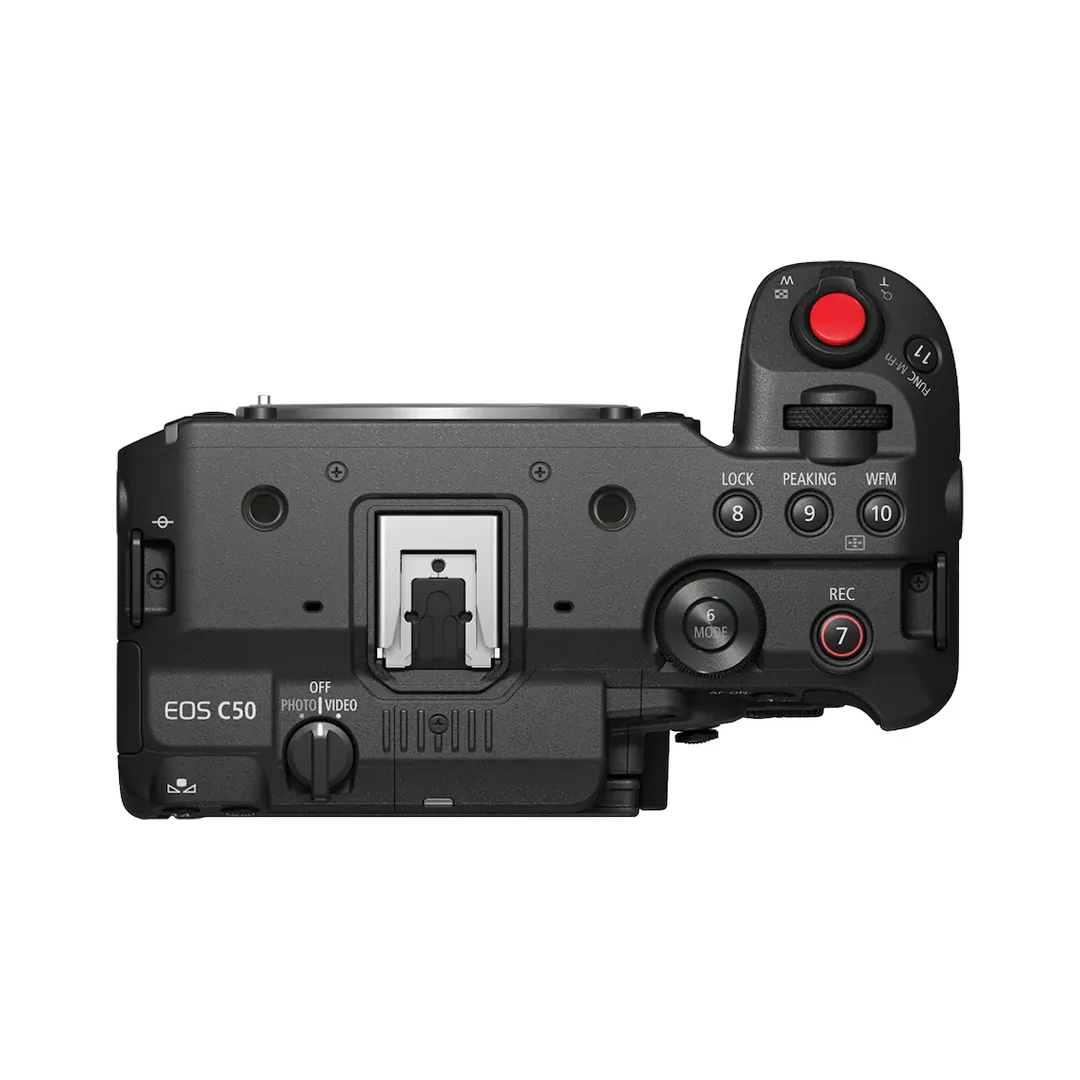 Canon EOS C50 7K Video Mirrorless Cinema Camera Body for Cinema RAW Light