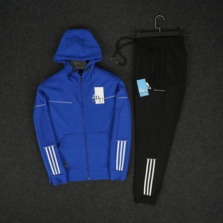 Survêtement ADD bleu roi avec pantalon noir