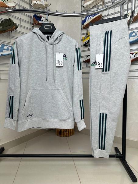 6Nouvelle collection ADD Gris avec Trois Bandes Bleu marine & Vert menthe 2026