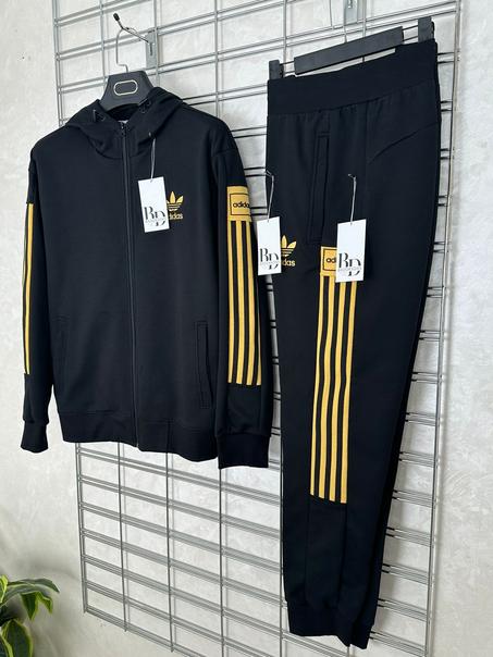 ensemble ADD Noir avec Trois Bandes noir et jaune 2025 High Quality