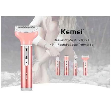 ماكينة حلاقة كهربائية للوجه والجسم للسيدات