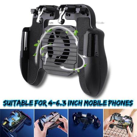 حامل جوال PUBG Q Game Pad مع مبرد C