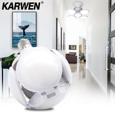 مصباح LED فائق السطوع قابل للطي E27 40W