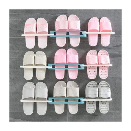 3 أرفف قابلة للطي ، بدون فتحات حفر ، متينة ، موفرة للمساحة ، رف مناشف أو خزانة أحذية للحمام وغرفة النوم