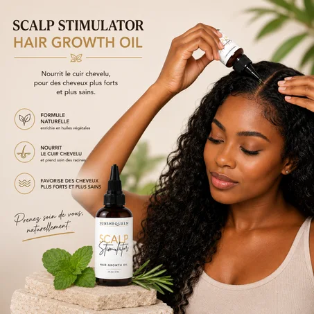 Scalp Stimulator Hair Growth Oil