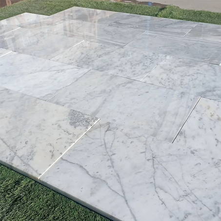 Carreaux Blanc Carrara 60 x 30 Brut