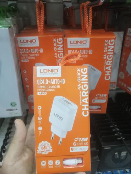 CHARGE LDNIO QC4.0+AUTO ID A100