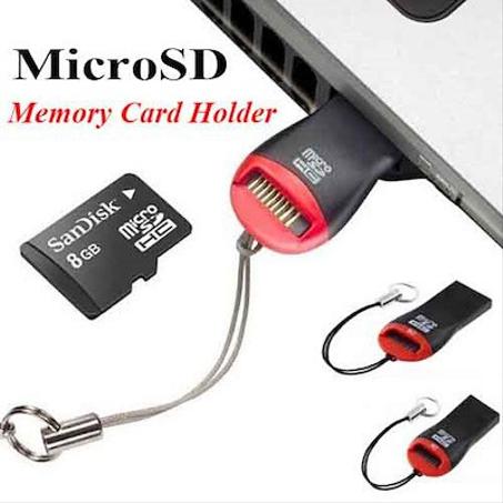 Micro SD Mini USB Adapter Card Reader
