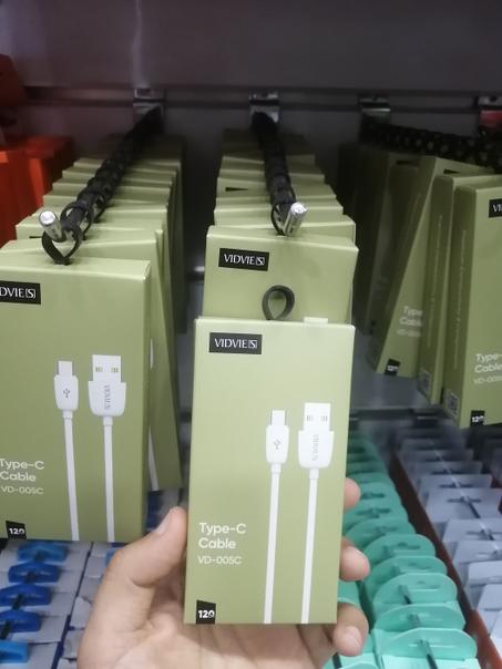 CABLE CHARGE VIDVIE TYPE C VD-005C