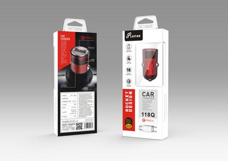 Chargeur De Voiture PLUSTAR MY118Q Rapide Port USB 5V/3.0.A Qualcomm