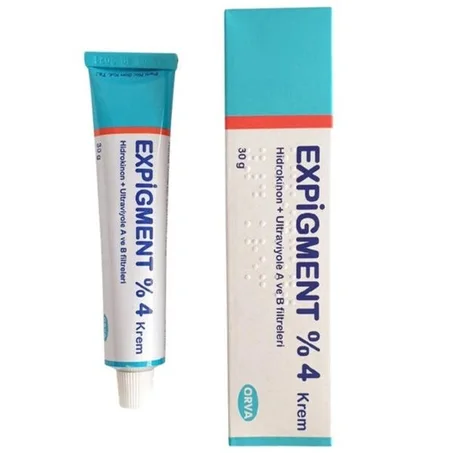 كريم التفتيح التركي الاصلي EXPIGMENT 4%  + توصيل مجاني والدفع بعد الاستلام