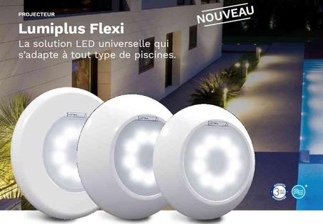 Projecteur apparent  Astralpool LumiPlus Flexi Blanc V1 AC 16W