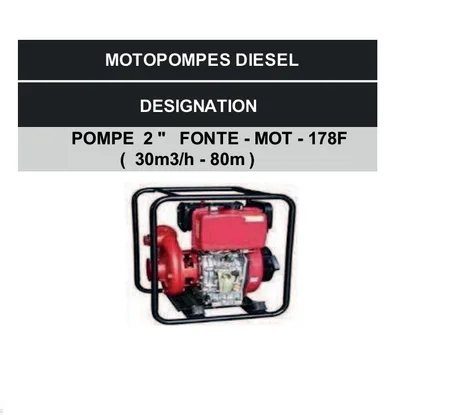 Pompe Diesel en Fonte ANGFA 2″