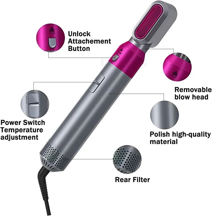 hot air styler 5 in 1