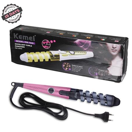 Kemei KM-1026 professionnel électrique bigoudi rouleau spirale