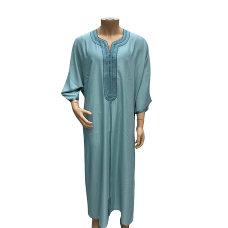 كندورة رجالية خياط اليد  توب  ديال كبردين