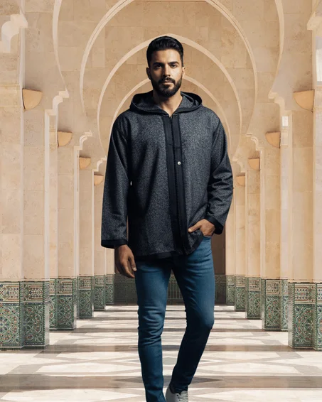 قبية شتوية تقليدية ثوب حبة