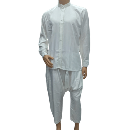 قميجة تقليدية + سروال قندريسي