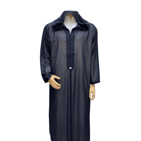 جلابة مغربية شفافة للرجال + فراجية