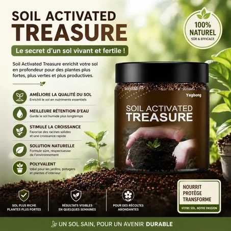 Activateur de Sol & Stimulateur Racinaire – Le Secret d’une Croissance Explosive
