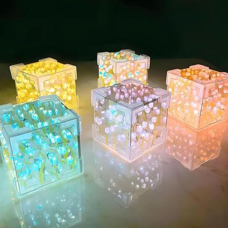 DIX™ - ⭐ LAMPE À FLEUR 🌷 Miroir SANS FIN 🌌