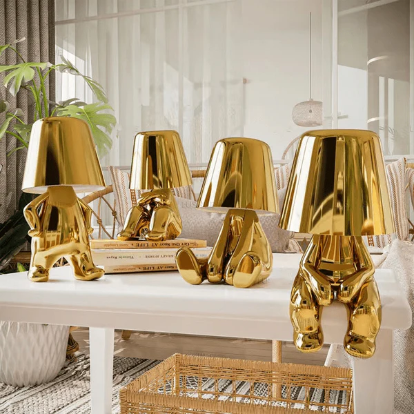 DIX™ Lampe tactile Mr. Gold