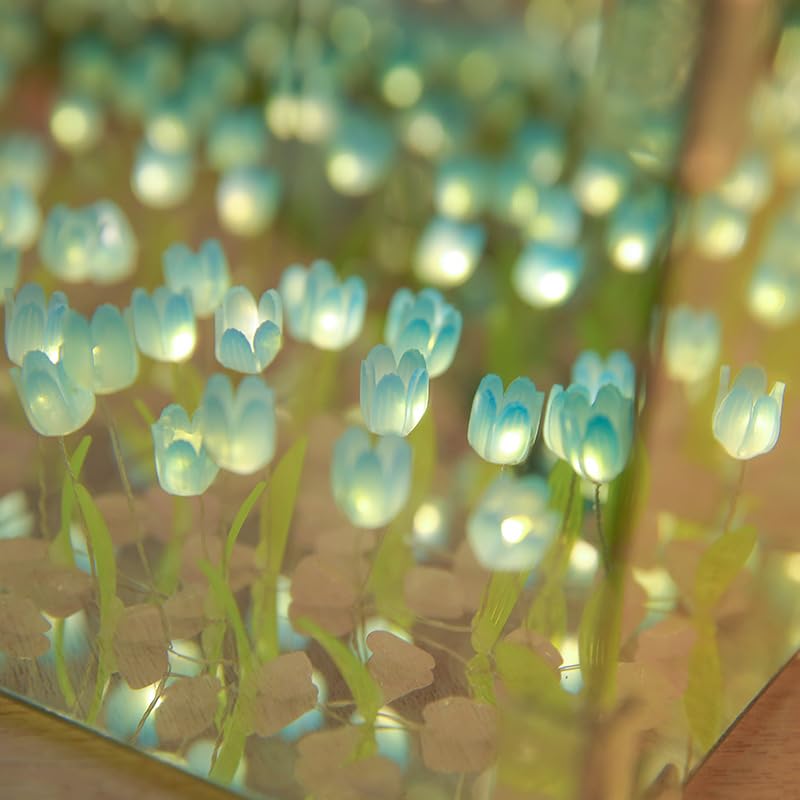 DIX™ - ⭐ LAMPE À FLEUR 🌷 Miroir SANS FIN 🌌