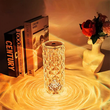 DIX™ Lampe en effet cristal Magique Touch contrôle, Télécommande