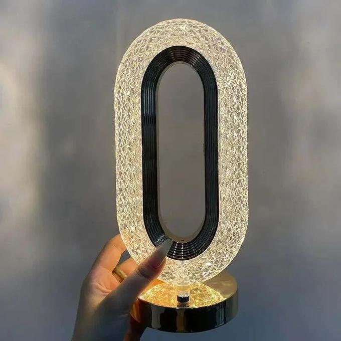 DIX™ Lampe en cristal DixOval : un éclairage exquis