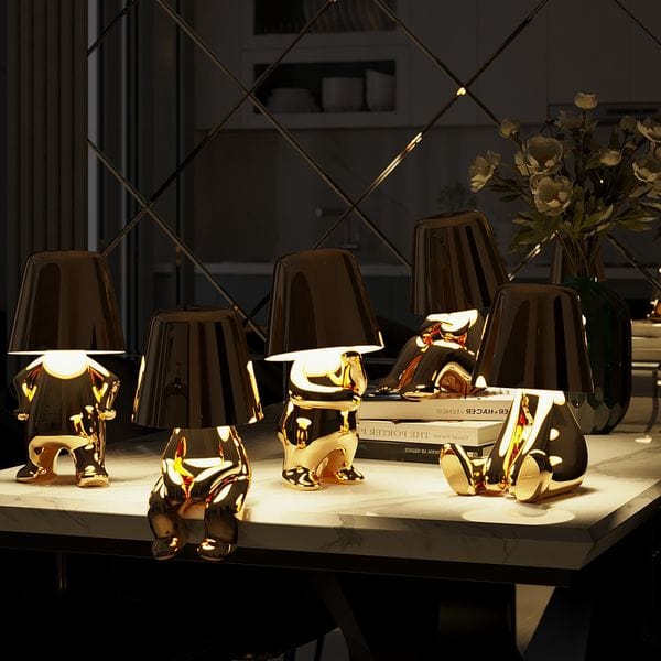 DIX™ Lampe tactile Mr. Gold