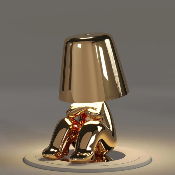 DIX™ Lampe tactile Mr. Gold
